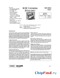 Datasheet MSR2812D manufacturer Interpoint
