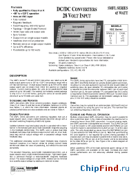 Datasheet SMFL2805D manufacturer Interpoint