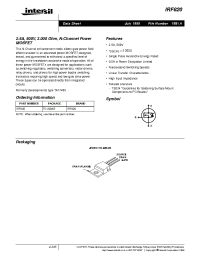 Datasheet HFA3127 manufacturer Intersil