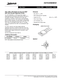 Datasheet HGTG30N60B3D manufacturer Intersil