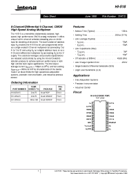 Datasheet HI1-0518-5 manufacturer Intersil