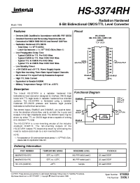 Datasheet HS1-3374 manufacturer Intersil