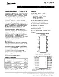 Datasheet HS9-6617RH manufacturer Intersil