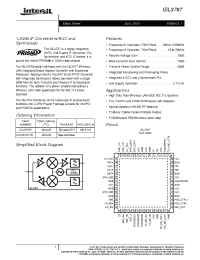 Datasheet ISL3787IR-TK manufacturer Intersil