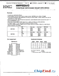 Datasheet HM9102A manufacturer Int Power Sources