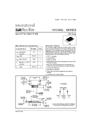 Datasheet 151CMQ045 manufacturer IRF