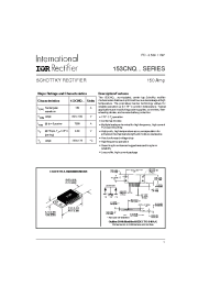 Datasheet 153CNQ080 manufacturer IRF