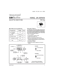 Datasheet 183NQ090 manufacturer IRF