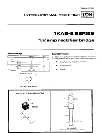 Datasheet 1KAB40E manufacturer IRF