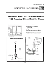 Datasheet 1N3086 manufacturer IRF