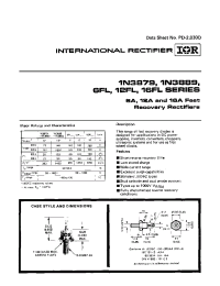 Datasheet 1N3880 manufacturer IRF