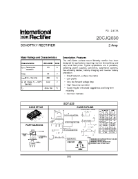 Datasheet 20CJQ030 manufacturer IRF