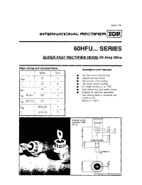 Datasheet 60HFU-300 manufacturer IRF