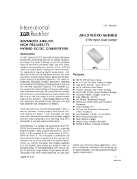 Datasheet AFL27005D manufacturer IRF