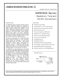 Datasheet AMR2812T manufacturer IRF