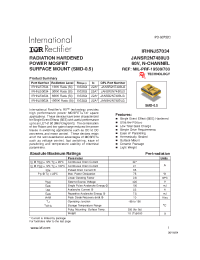 Datasheet IRHNJ58034 manufacturer IRF