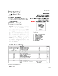 Datasheet JANTXV2N7228U manufacturer IRF