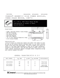Datasheet OM75L60CMIB manufacturer IRF