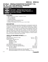 Datasheet OMR183SR manufacturer IRF