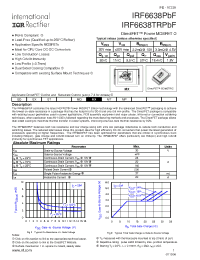 Datasheet RF6638 manufacturer IRF