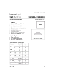 Datasheet SD403C04S10C manufacturer IRF