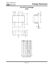 Datasheet SOT23-5PIN manufacturer IRF