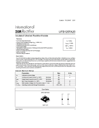 Datasheet UFB120FA20 manufacturer IRF