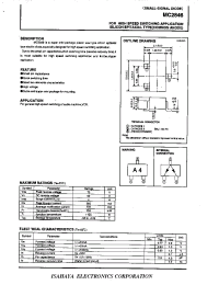 Datasheet MC2846 manufacturer Isahaya