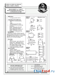 Datasheet PS2505-4 manufacturer Isocom