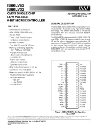 Datasheet IS80LV52-24PQ manufacturer ISSI
