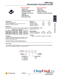 Datasheet KMR211G manufacturer ITT