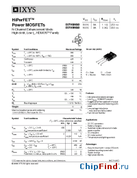 Datasheet 22N50C manufacturer IXYS