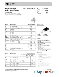Datasheet 35N120AU1S manufacturer IXYS