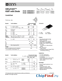 Datasheet 50N50BU1 manufacturer IXYS