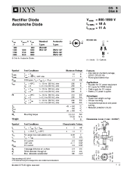 Datasheet DS9-12F manufacturer IXYS