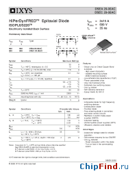 Datasheet DSEA29-06AC manufacturer IXYS