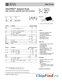 Datasheet DSEC30-12A manufacturer IXYS