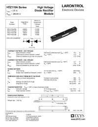 Datasheet HTZ110A19K manufacturer IXYS