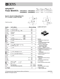 Datasheet IXFN44N50U2 manufacturer IXYS
