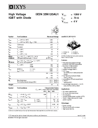 Datasheet MCC225-12IO1 manufacturer IXYS