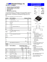 Datasheet MLO36-12IO1 manufacturer IXYS