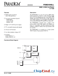Datasheet PDM21048LL-10 manufacturer IXYS