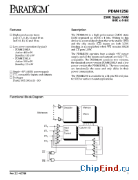 Datasheet PDM41258LA-12 manufacturer IXYS