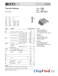 Datasheet VCO132-14IO7 manufacturer IXYS