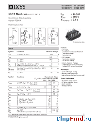 Datasheet VID25-06P1 manufacturer IXYS