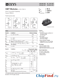 Datasheet VID25-12P1 manufacturer IXYS