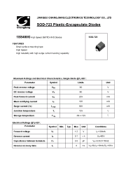 Datasheet 1SS400G-SOD-723 manufacturer Jiangsu