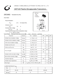 Datasheet 2SC3052-SOT-23 manufacturer Jiangsu