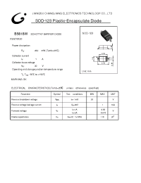 Datasheet B5818W manufacturer Jiangsu