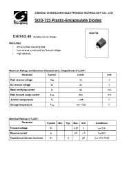 Datasheet CH751G-40 manufacturer Jiangsu